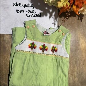 Smocked Turkey Jon Jon